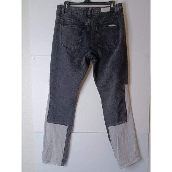 Liquor N Poker Rock Rebellious Denim Wear Black /Gray Pants  Size 30/32X30 - Picture 6 of 6